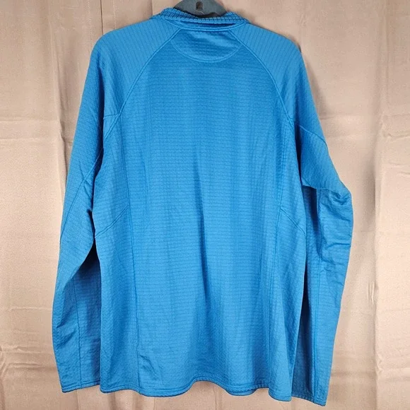 Patagonia Mens Blue 1/2 Zip R1 Pullover Sweater XL